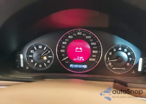 2007 Mercedes-Benz E 63 Amg from USA, damaged, VIN WDBUF77X47B019207